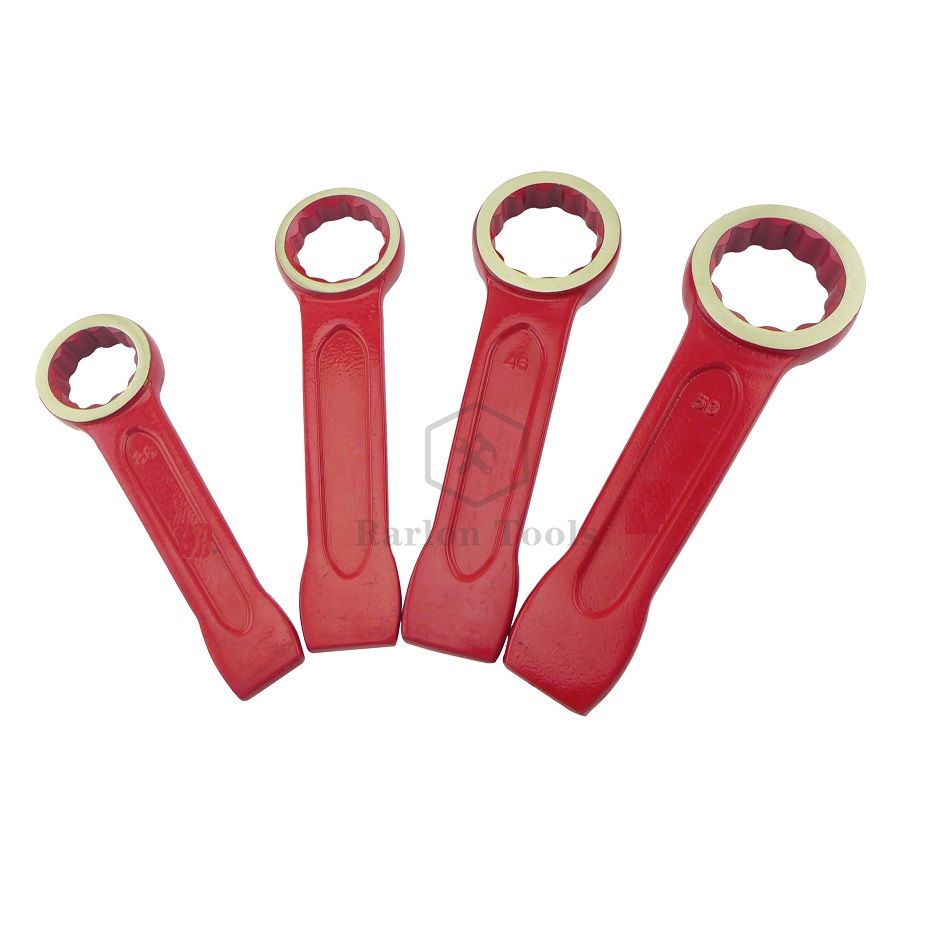 Stock DIN 7444 Non sparking non magnetic striking box spanner with ISO9001 No.1002