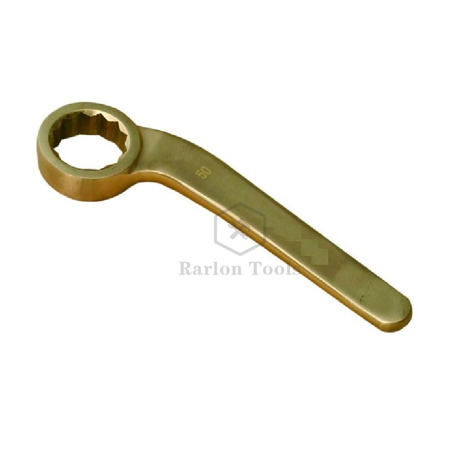 Single bent box wrench Bending handle wrench No.1021