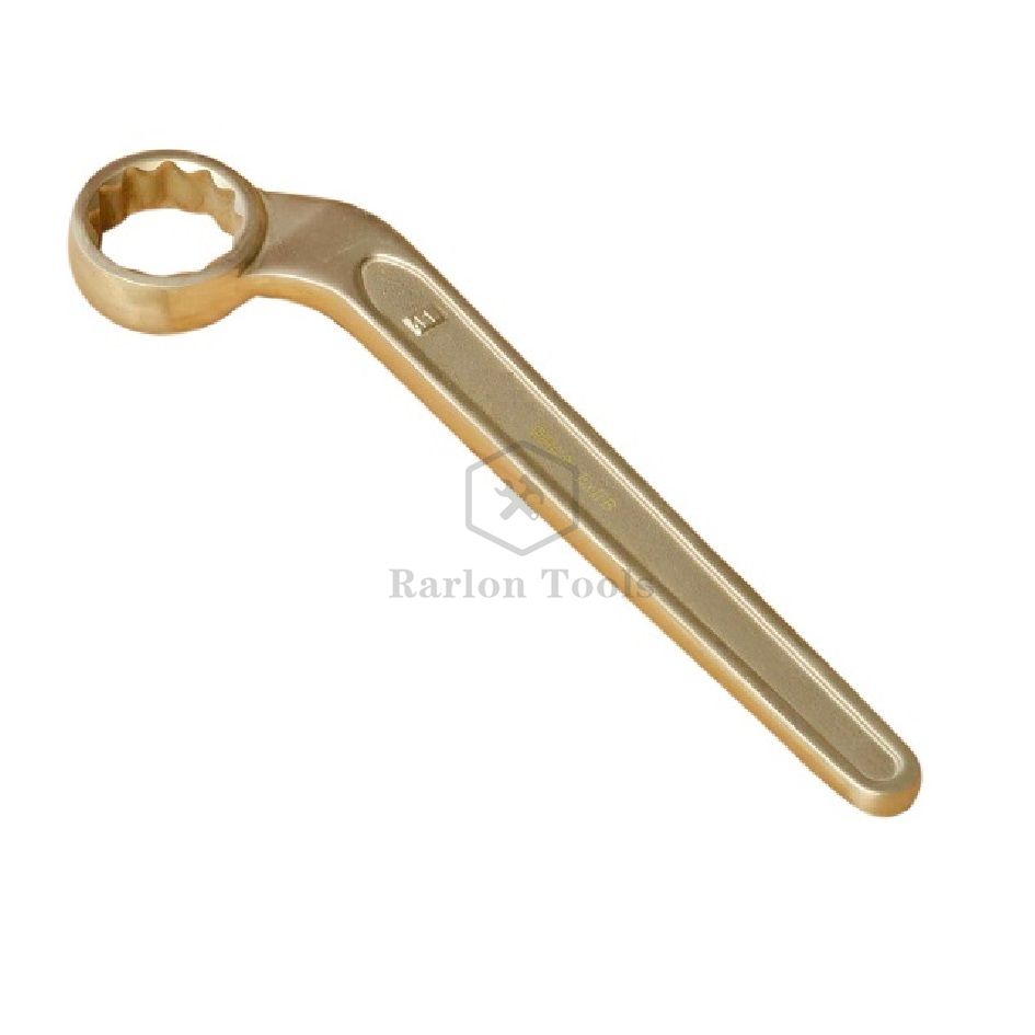 Single bent box wrench Bending handle wrench No.1022