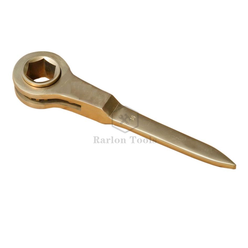 Non sparking construction ratchet wrench No.1066