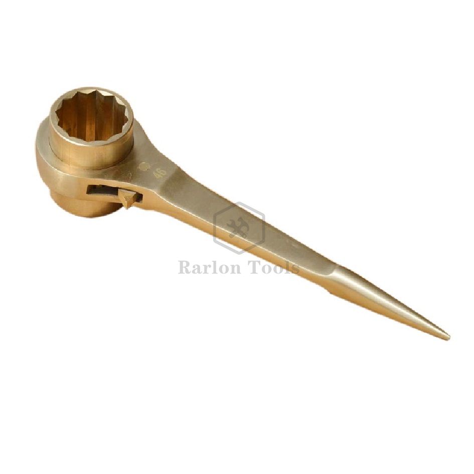 Non Sparking Scaffold spud Ratchet Wrench No.1067