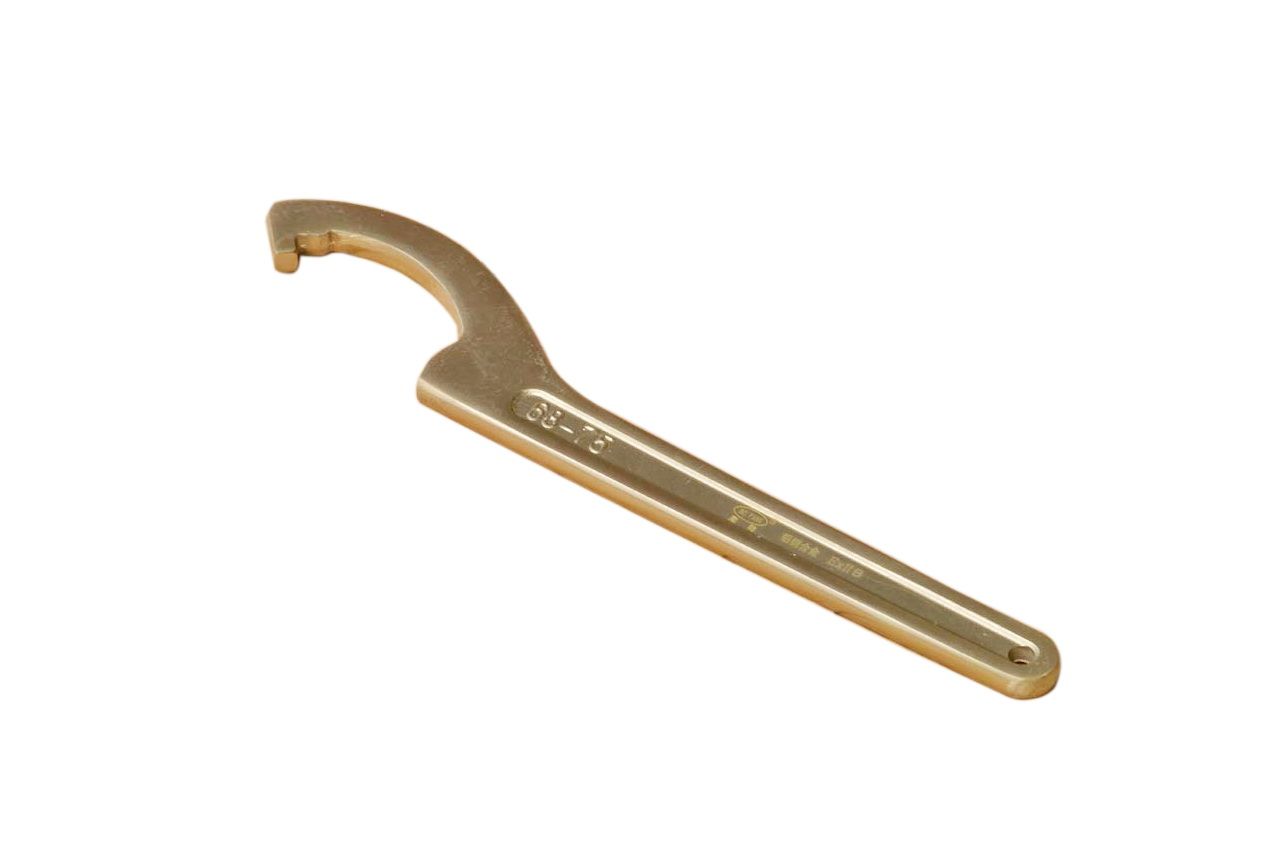 Non-sparking Adjustable hook wrench No.1104